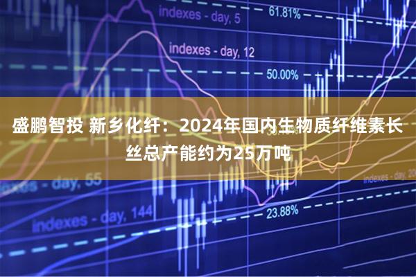 盛鹏智投 新乡化纤：2024年国内生物质纤维素长丝总产能约为25万吨